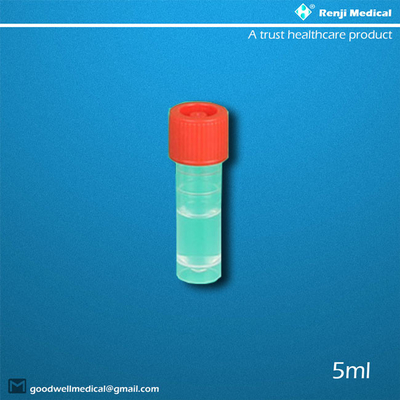 Набор собрания слюны Renji, трубка 3ml 10ml медицинского вирусного перехода средняя