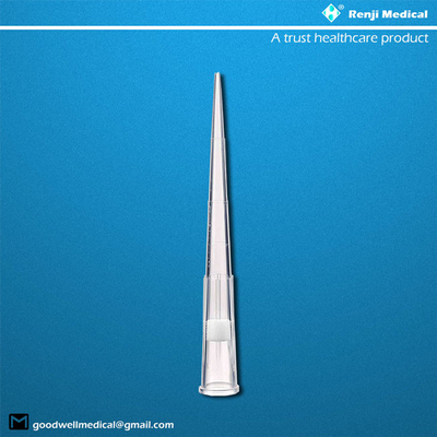 Прозрачные всеобщие подсказки пипетки совместимые с 1000ul Pipettors