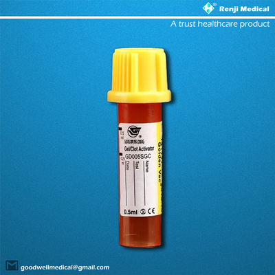 Трубка 0.25ml/0.5ml собрания крови PP микро- для newborn младенцев