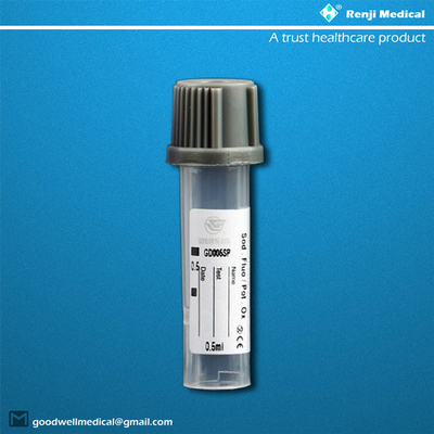 Трубка 0.25ml/0.5ml собрания крови PP микро- для newborn младенцев