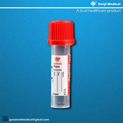 Трубка 0.25ml/0.5ml собрания крови PP микро- для newborn младенцев