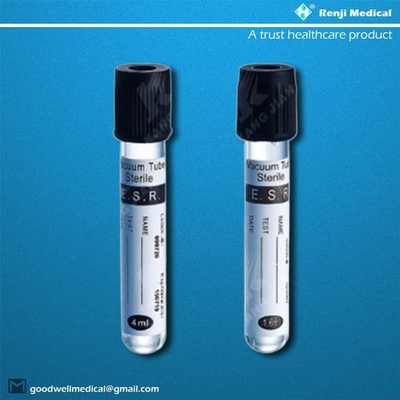 устранимая трубка собрания крови вакуума 4ml/5ml, пробирка ESR длинноволновой части инфракрасной области