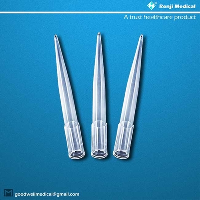стерильные подсказки пипетки 1mL, всеобщие подсказки 1000ul микропипетки