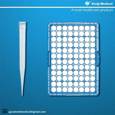 стерильные подсказки пипетки 1mL, всеобщие подсказки 1000ul микропипетки