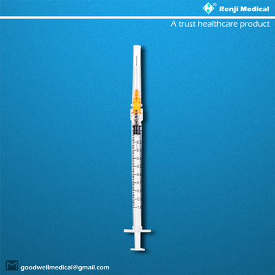 Потребляемые вещества MSDS устранимые медицинские, шприц замка 25G 1ml Luer с иглой
